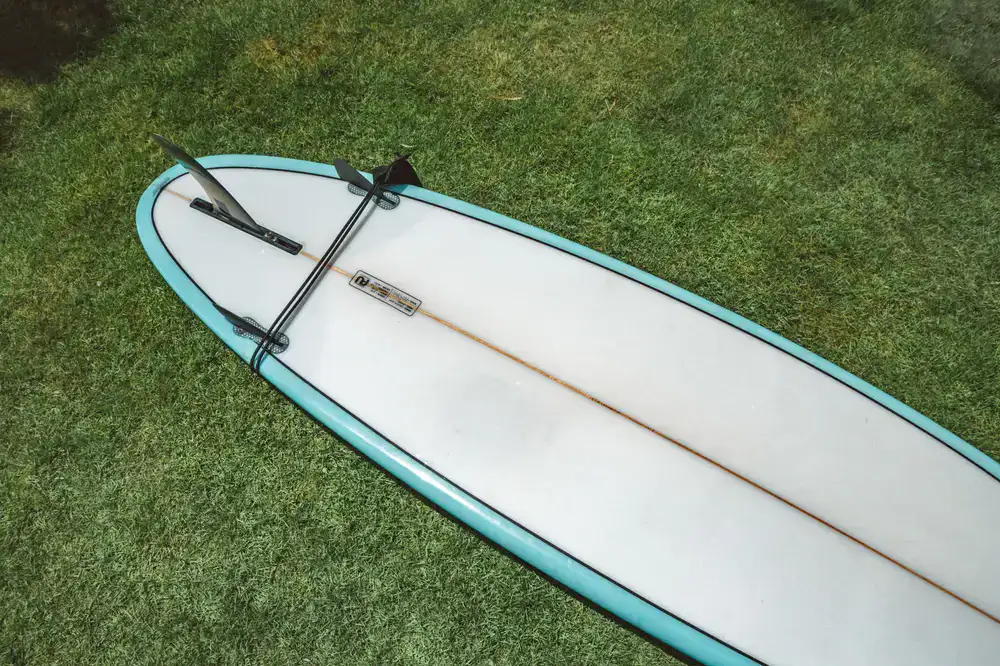 Twin fin fish board